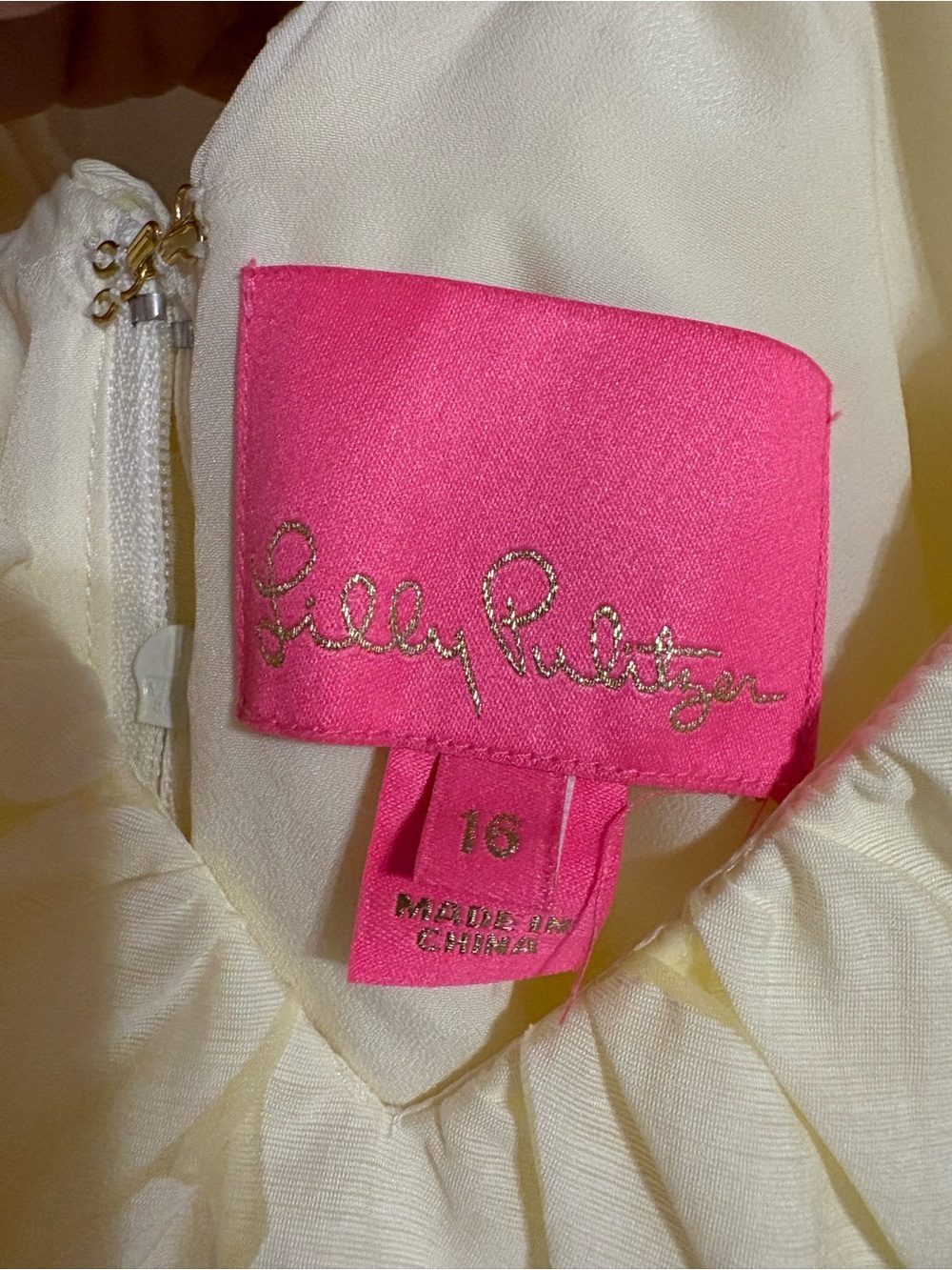 Lilly Pulitzer Pale Yellow Ruffled V-Neck Maxi Dress - Picture 5 of 6